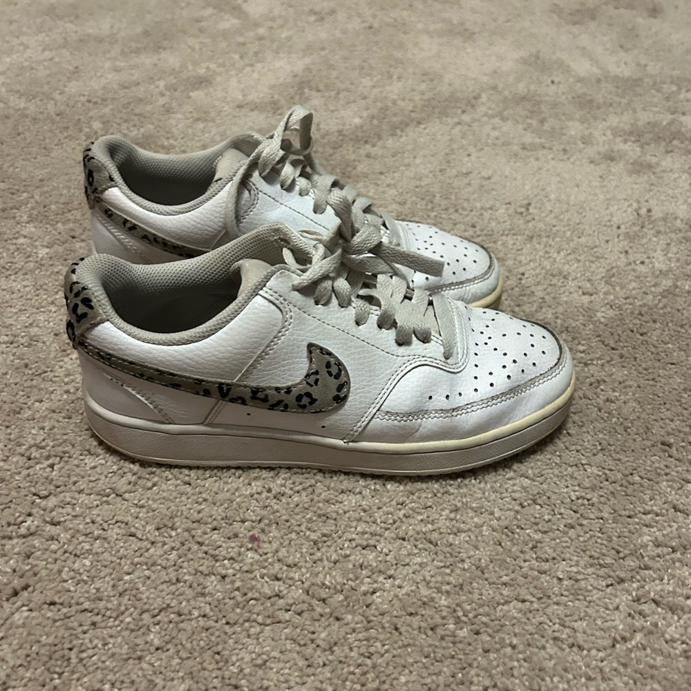 Cheetah Nike air tennis shoes